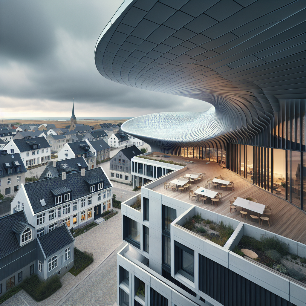 Tag med til Hadsten: Byens nyeste tagprojekt bliver et arkitektonisk mesterværk